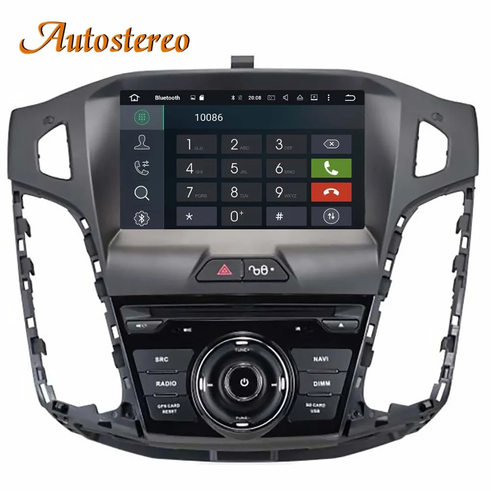 Flash Deal Android 8 Car GPS Navigation car DVD Player For Ford Focus 2012-2017 Head unit audio multimedia player radio tape recorder IPS 2