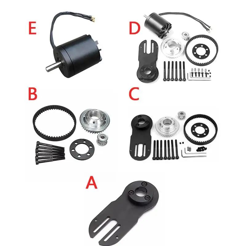 5 м ремень электрический скейтборд аксессуары Синхронизация колеса мотор Кронштейн Набор зубчатых ремней комплект перфоратор мотор крепление запчасти