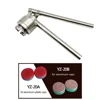 Manual Vial Crimper 20mm Plastic Flip Off Cap Hand Sealing Machine Crimping Tool Bottle Capping Capper Stainless Steel           ► Photo 2/6