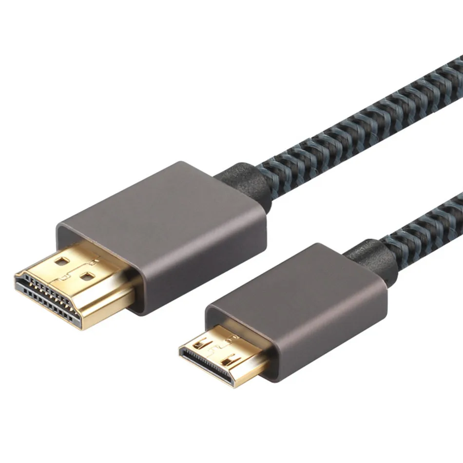 HDMI البسيطة إلى HDMI كابل 2.0 v 4 K 60 HZ عالية السرعة مطلية بالذهب التوصيل HDMI خط ل شاشة كاميرا العارض دفتر