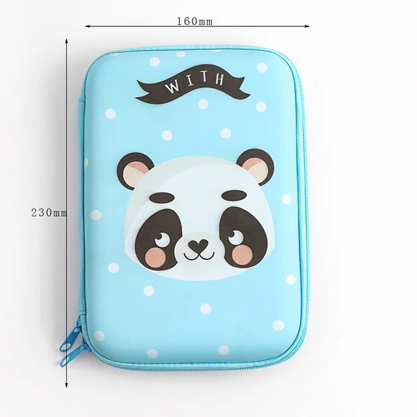 Pencil case pink cute school kalem kutusu escolar piornik etui pennen cartucheras kawaii estuches papeleria trousse scolaire box - Цвет: H