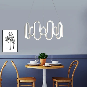 

Modern led ceiling Chandelier for living room bedroom dining room luminarias led White Acrylic plafondlamp Chandelier