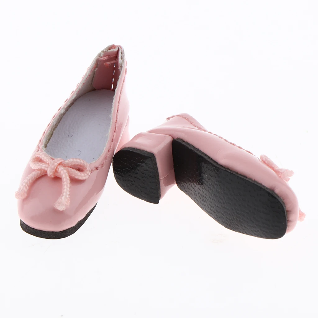 1/6 BJD Cute Princess Leather High Heel Shoes Leisure Clothes for Blythe Dress Up Accessory