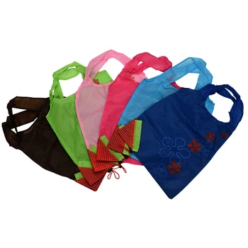 

Unique Strawberry Folding Reusable Compact Eco Shopping Bag Nylon