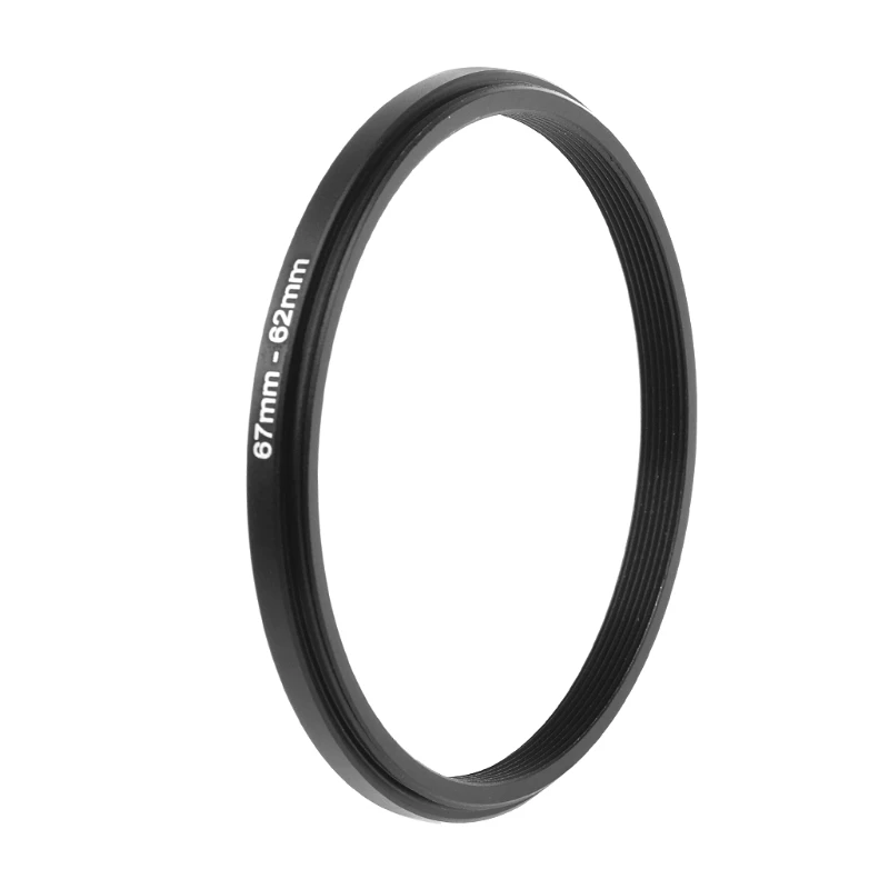 67mm To 62mm Metal Step Down Rings Lens Adapter Filter Camera Tool Accessory New