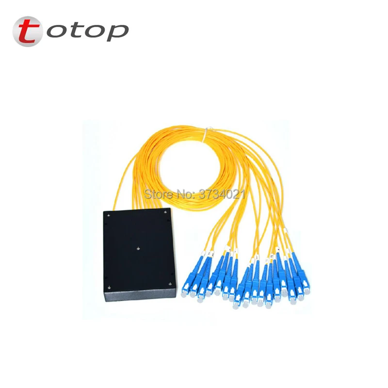 

ABS SC UPC MINI PLC 1X16 Single mode LC fiber optic splitter FBT Optical Couple with best quality