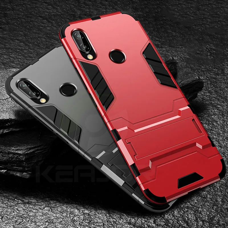 

For huawei P20 lite case P 20 lite bumper Shockproof armor TPU+PC tough back cover case for huawei p20 lite silicone case cover