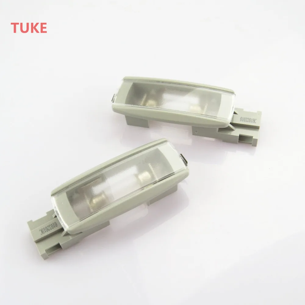 TUKE Car Gray Interior Dome Map Light Reading Lights Makeup Lamp For VW