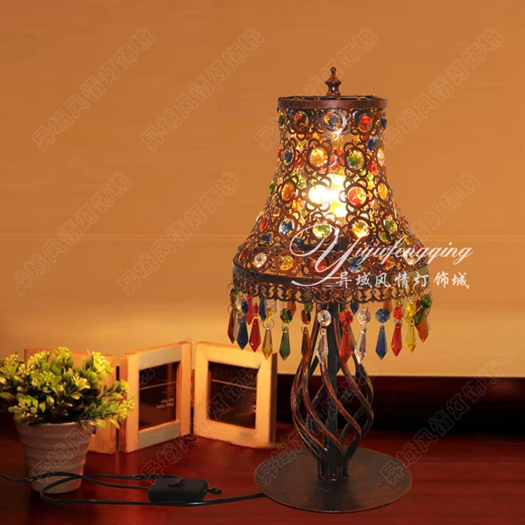 Southeast Nepal style hollow colorful Handmade Beaded creative table