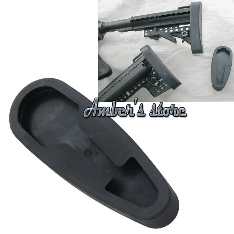 

Hunting AR15 M4 Butt Pad For Stock 6 Position Buttpad Rubber Recoil Buttpad