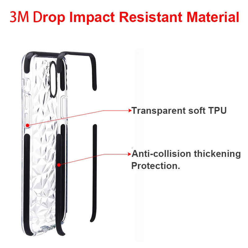 N-TPU1010-6_JONSNOW Protective Case for iPhone X Super Slim Soft Silicone Anti Knock TPU Phone Cover for iPhone 6 6 Plus 7 7 Plus 8 8 Plus