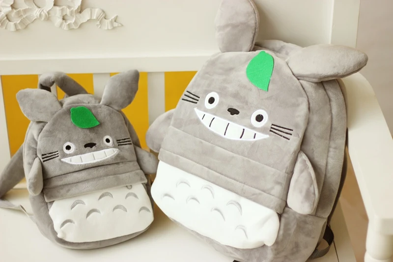 Новое поступление плюшевый Детский рюкзак Totoro, милый мягкий школьный рюкзак для детей, мультяшная сумка для детей, подарки для мальчиков и девочек