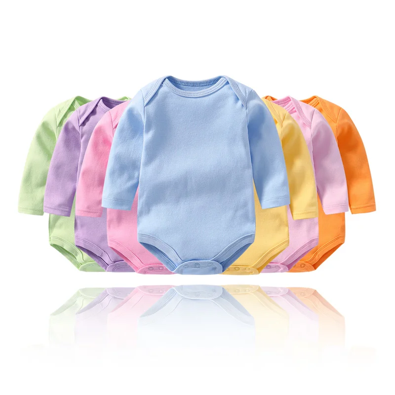 Baby Girl Bodysuits Long Sleeve Baby Bodysuit for Newborns Cotton Body Boy Twins Clothes Baby Onesie 24 Months Girls Clothes