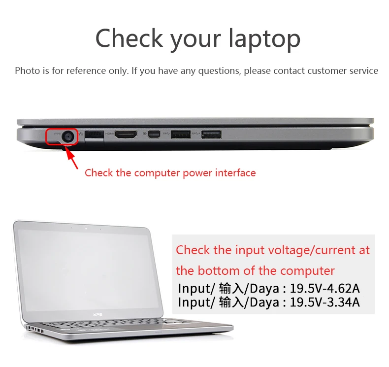 Блок питания для ноутбука Dell Inspiron N4010 N4030 M5010 N4110 19 5 5437 7420 в а 90 Вт|Адаптеры