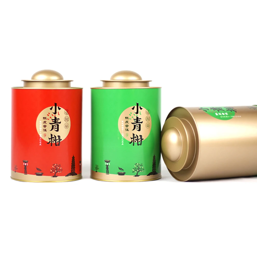 

Xin Jia Yi Packaging Box Metal Large Polishing Round Tea Sugar Biscuit Cake Tobacco Kitchen Storage Plain For Cookies Can