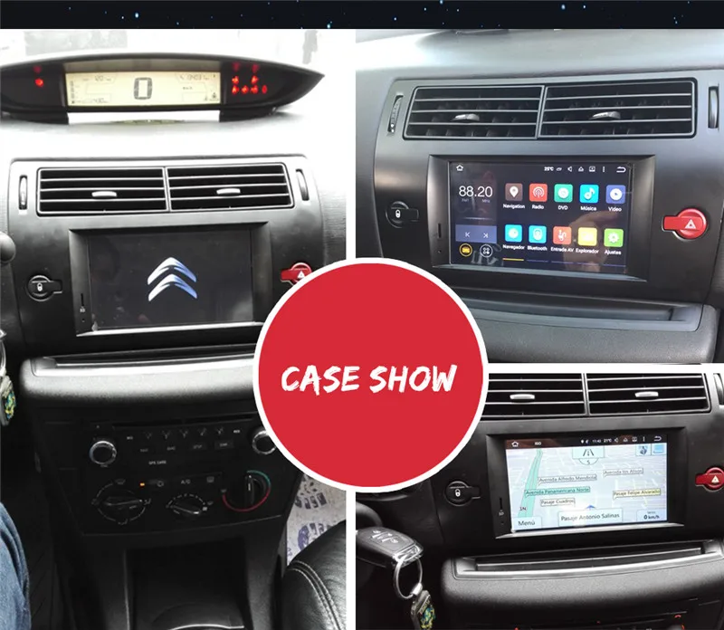 Perfect Android 9 PX5/PX6 Car DVD Player GPS navigation For Citroen C4 Quatre Triumph 2004-2012 multimedia radio tape recorder head unit 3