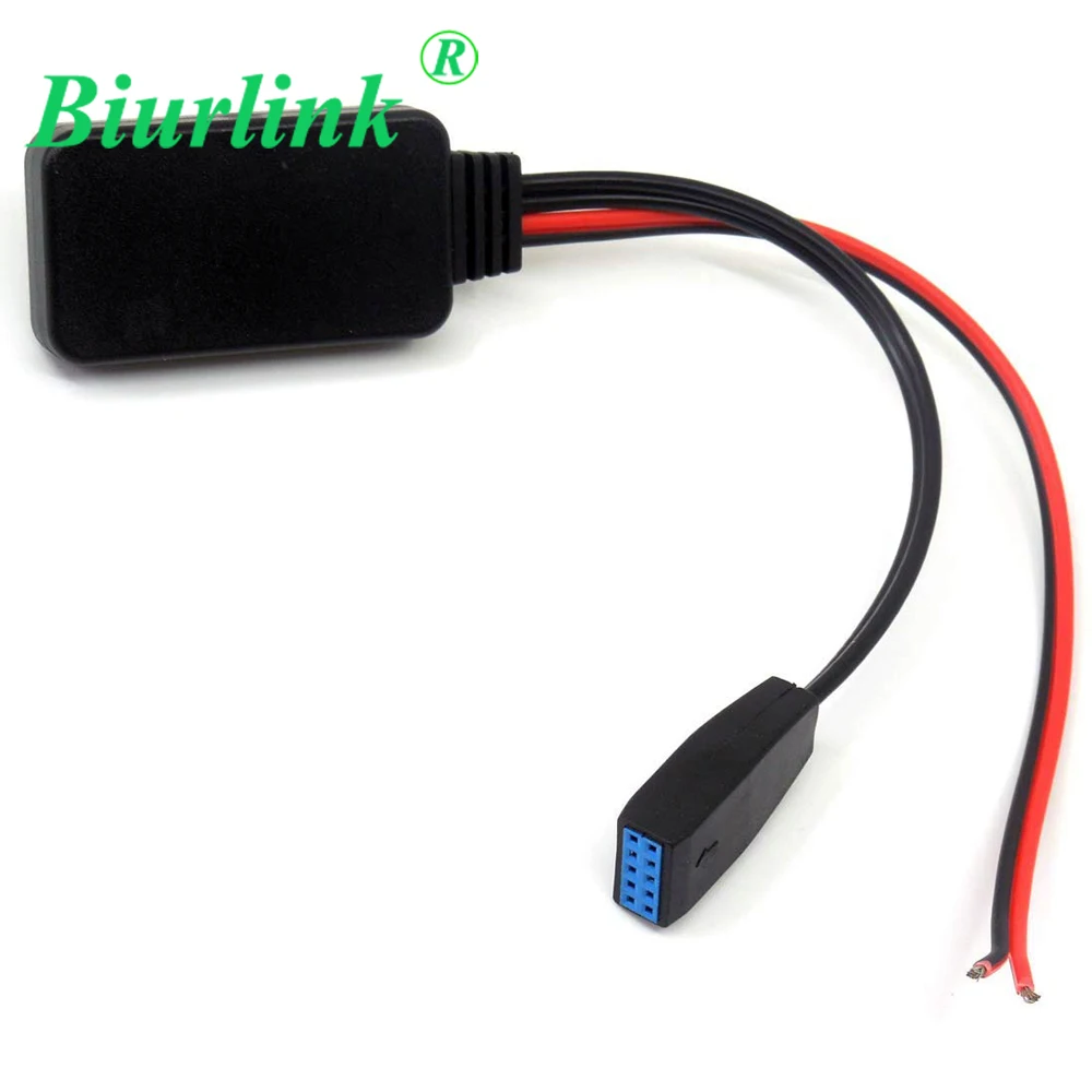 Biurlink автомобильный модуль приемника Bluetooth адаптер аудио Aux 10Pin кабель для BMW E46 3