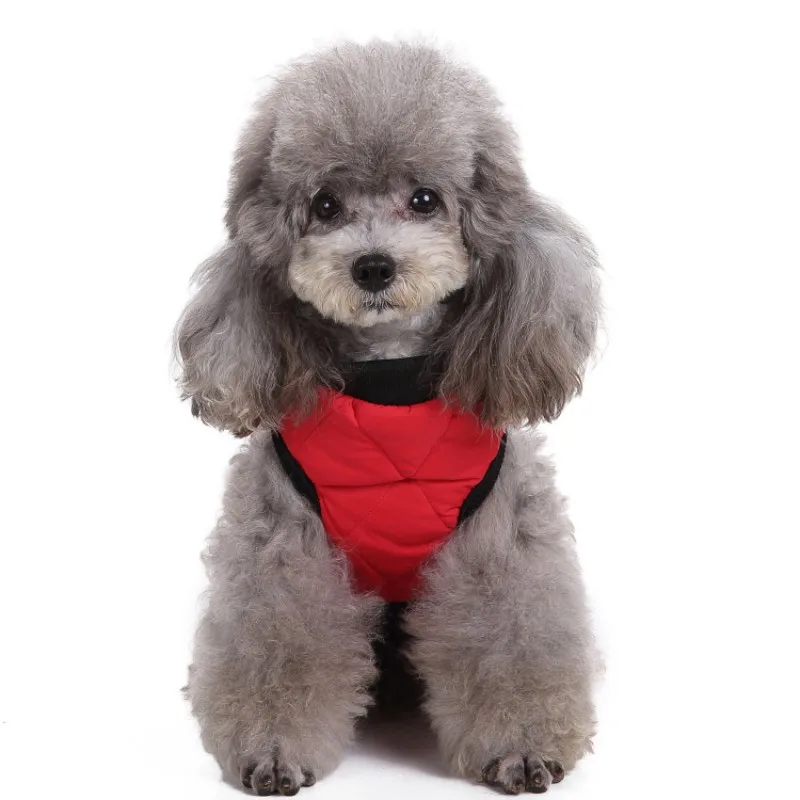 Водонепроницаемый собачий Щенячий жилет для питомцев, куртка для чихуахуа, теплая зимняя одежда для собак, пальто для маленьких, средних и больших собак