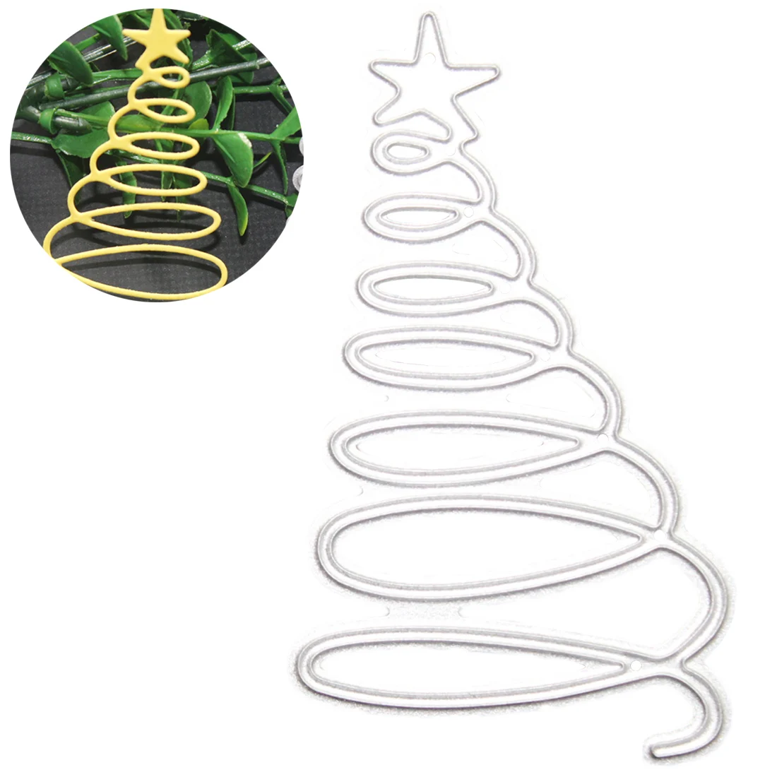 

Merry Christmas! XmasTree Metal Cutting Dies Stencil Scrapbooking Embossing Card Craft For Christmas Decorations Cutting Dies