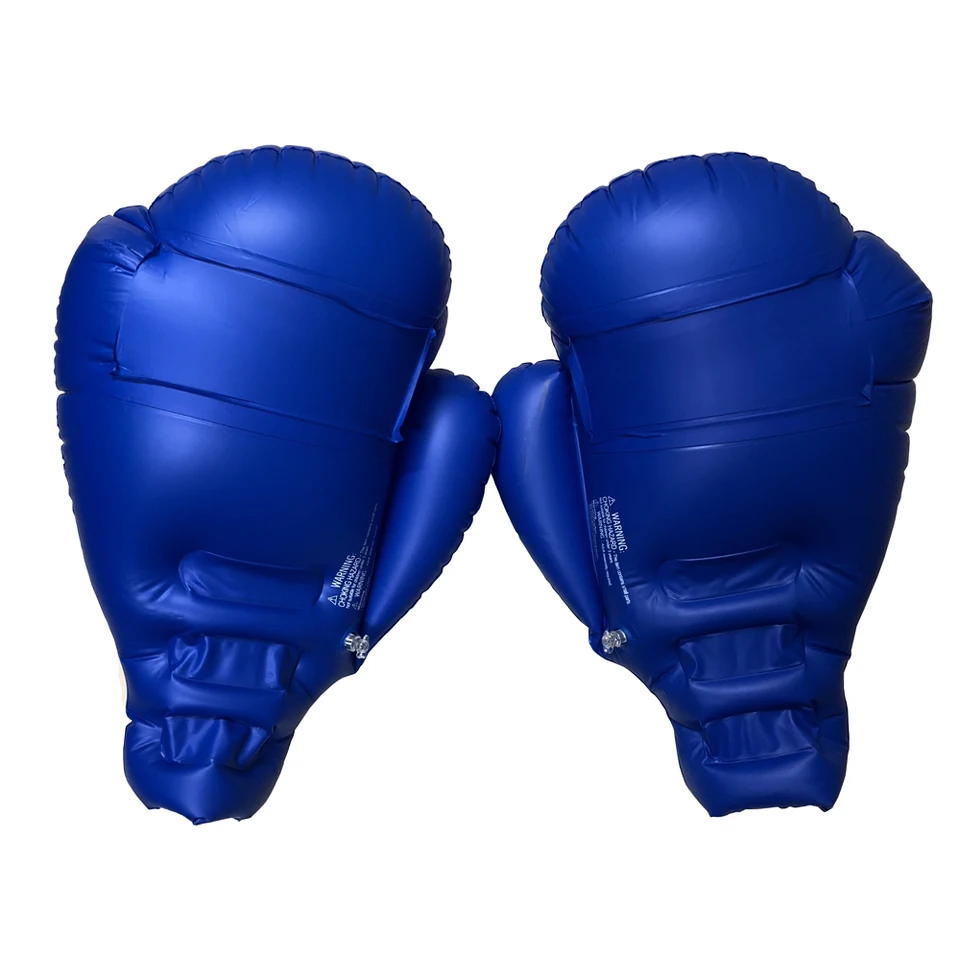 1pair Training Equipment Inflatable Boxing Gloves Body Building Children Adults