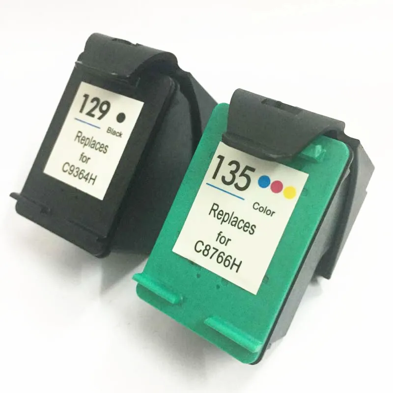 

For HP 129 135 Ink Cartridge for HP Deskjet 5940 5943 D4163 6940 6983 Photosmart 2570 2573 printer C9364HE C8766HE