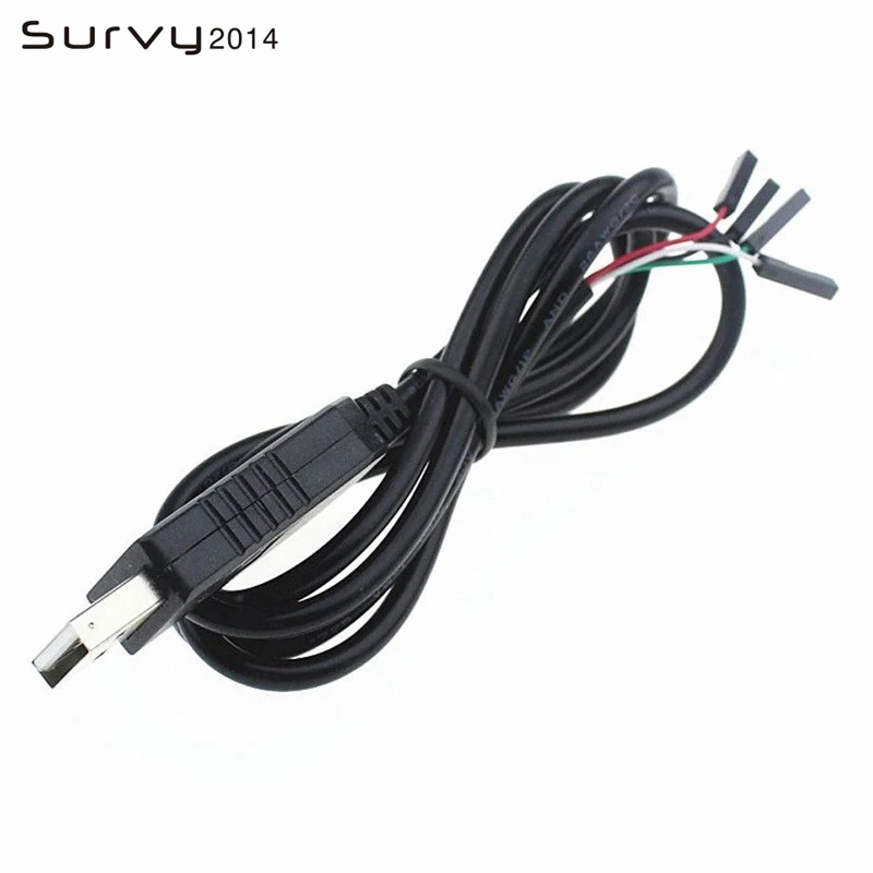 1pcs/lot PL2303 PL2303HX USB to UART TTL Cable module 4p 4 pin RS232 Converter in stock