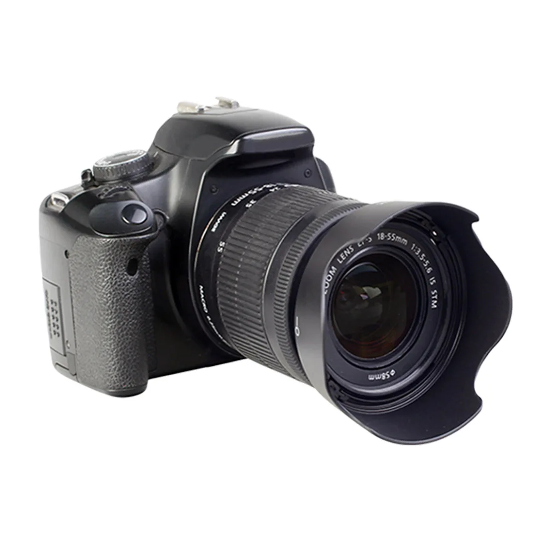 Универсальная EW-63C бленда для объектива камеры Canon EF-S 18-55 мм f/3,5-5,6 IS 58 мм привинчиваемый цветочный фильтр тюльпана резьба бленда для объектива камеры