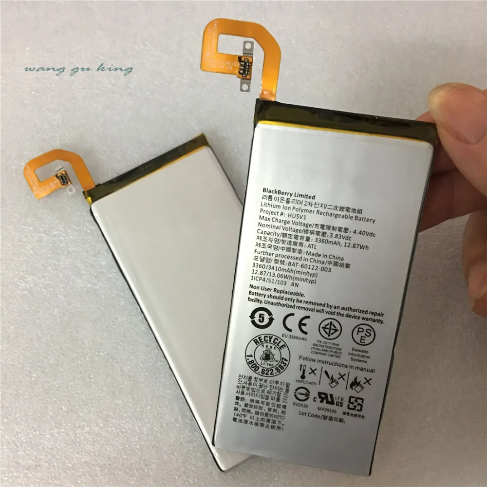 Высокое качество для BlackBerry Priv батареи мобильного телефона 3360mAh BAT-60122-003 |