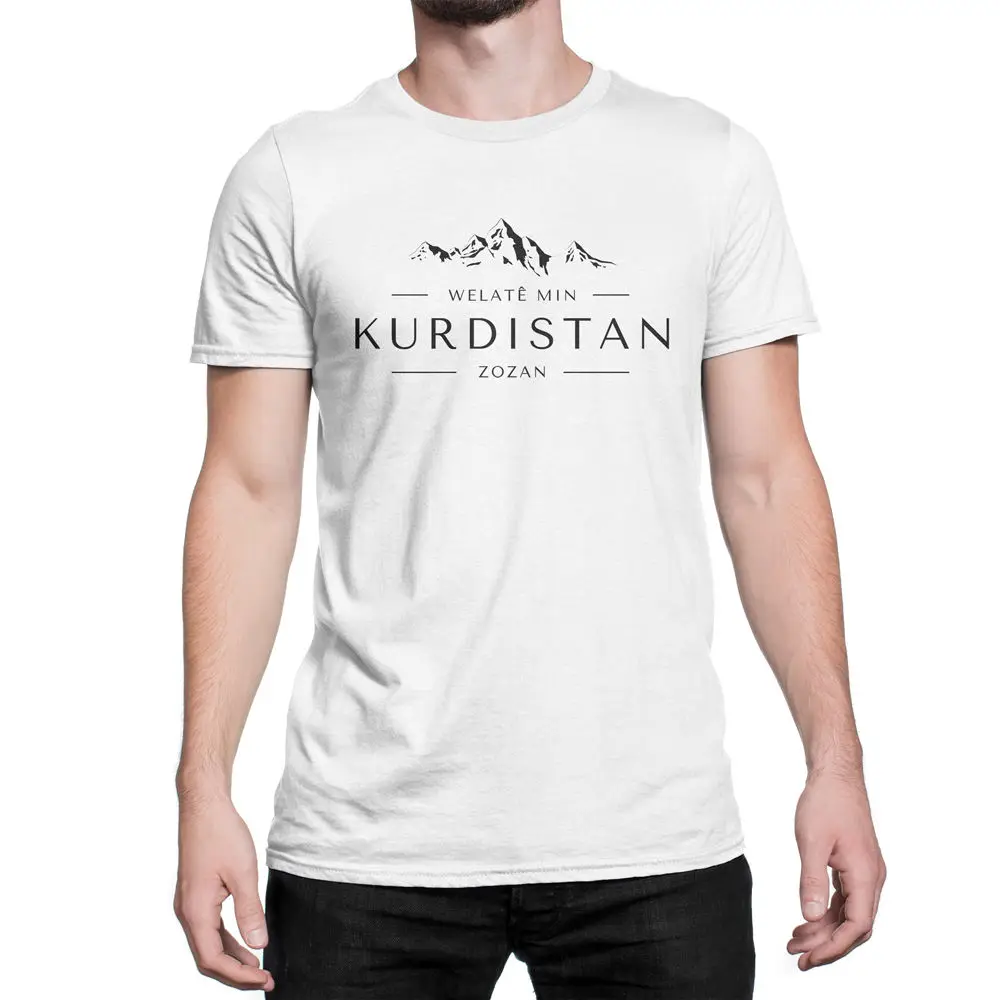 

2019 Fashion Short Sleeve Black T Shirt Kurdistan Welate Min T-Shirt Kurdistan My Home T Shirt