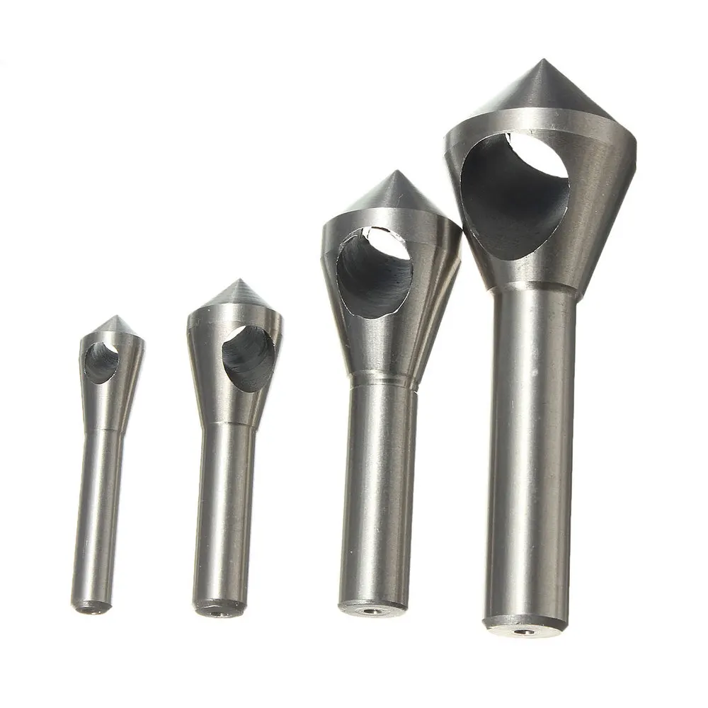 Hand Tools 4pc Countersink Bit Set Deburring Hand Tools Set For Cutting