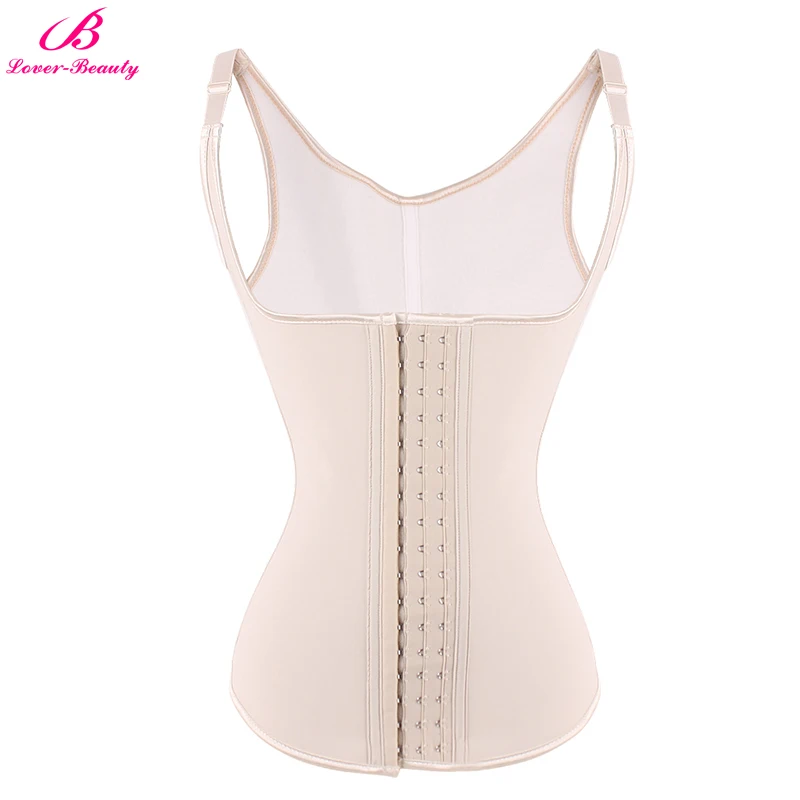 

Lover-Beauty Women Bodysuit Slimming Underwear Tummy Belt Body Shapewear Latex Waist Trainer Underbust Corset Fat Burner Vest