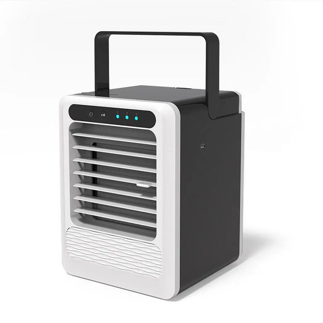 

Portable USB Interface Button Control Desktop Air Cooler Home Office Fan