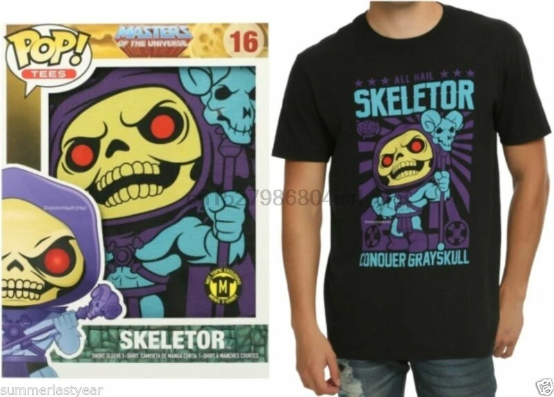 

Funko Masters Of The Universe Pope Skeletor T-Shirt Hot Topic Exclusive
