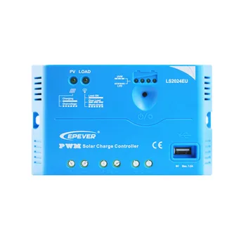 

EPsolar PWM controller LS2024EU 20A 12V 24V EPEVER PWM Landstar Solar Charge Controller built in 5V 1.2A USB terminal output