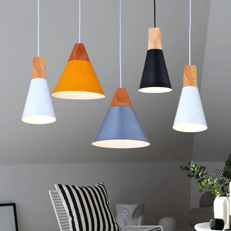 Светодиодные люстры Abajur подвесные светильники Светильник Hanglamp Цветной