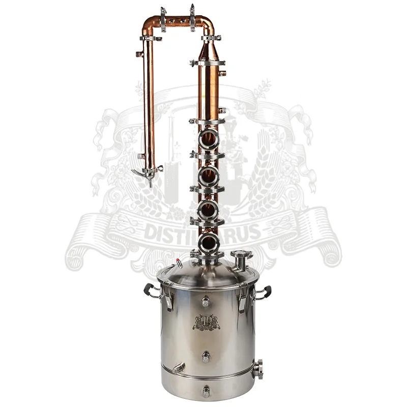 38 55l Copper kit and copper bubble plates for distillation . Best