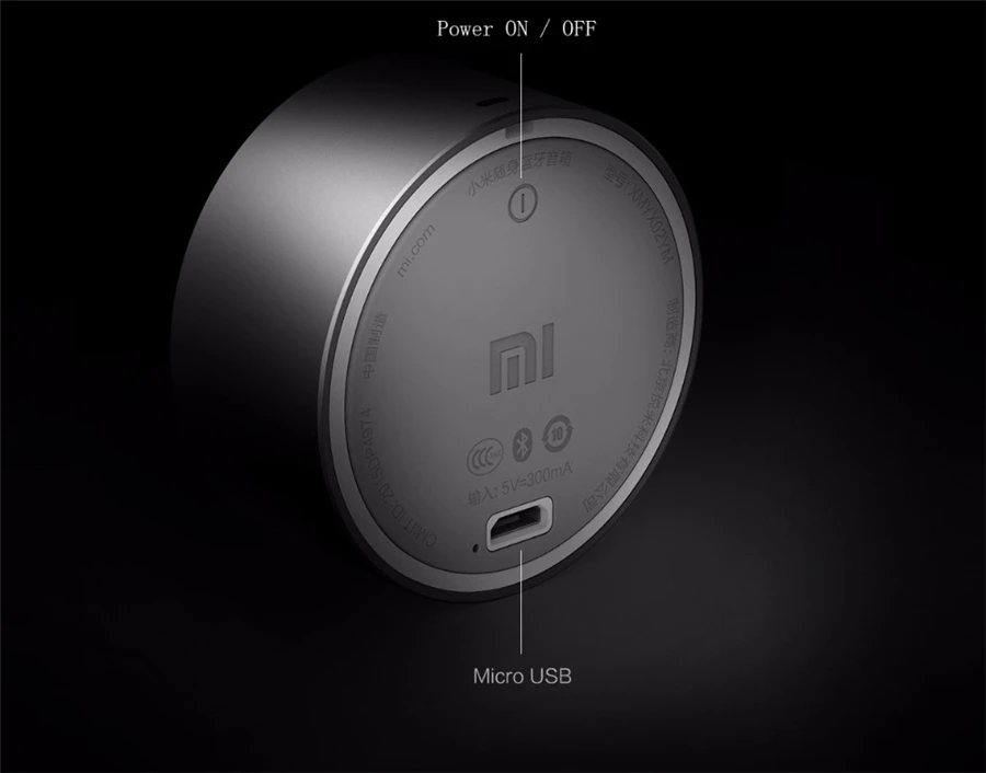 Оригинальный Bluetooth динамик Xiaomi стерео портативный беспроводной MP3 плеер с