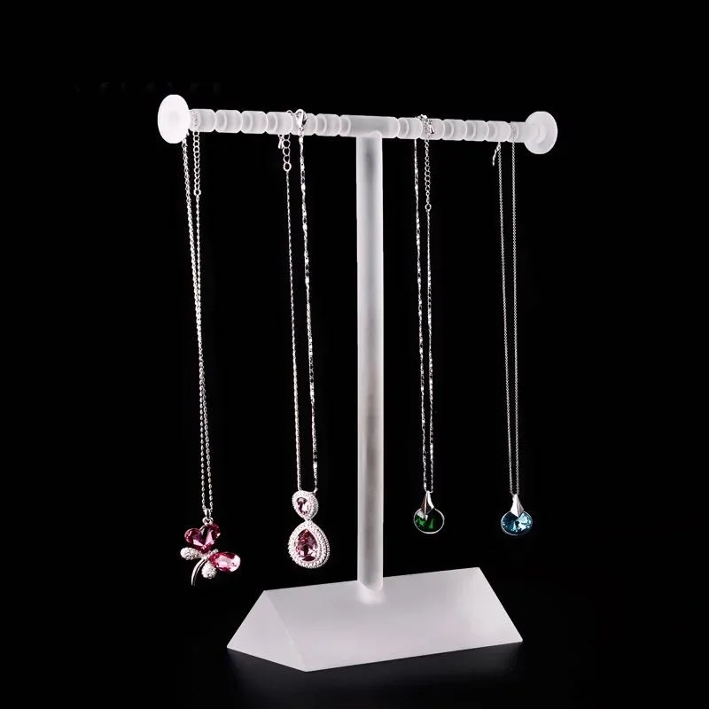Acrylic Chain Display Holder Necklace Display Stand Pendant Display