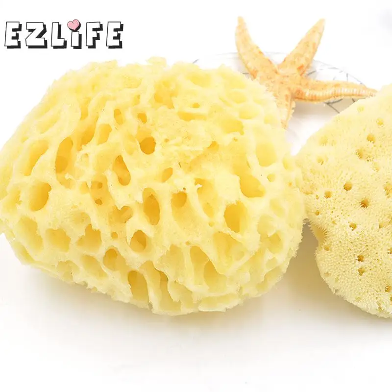 

Yellow 1.5"-2.0" Soft Natural Sea Sponge Bath Body Shower Washing Spa Loofah