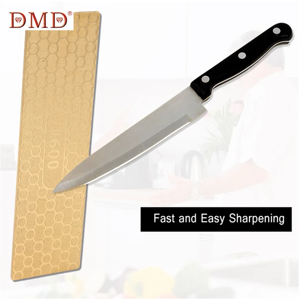 Double Sided Portable Diamond Knife Sharpening Stone Surface Whetstone Knife Sharpener