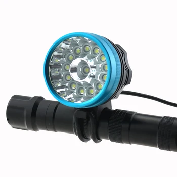 

2 in 1 14T6 24000 Lumen Cycling Bike Front Light 14x Cree XM-L T6 Led 3 Modes Waterproof Bicycle Headlight headLamp Flashlight