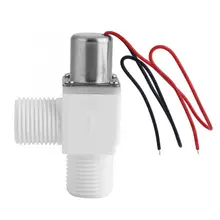 Ручной заподлицо пластиковый Электрический Импульсный электромагнитный клапан для управления водой 3.6VDC 1/" Электрический магнитный клапан