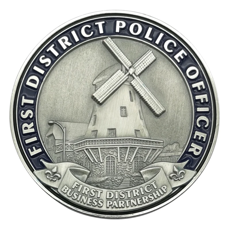 

Factory Price Brass Officer Challenge Coins as Promotion Gifts
