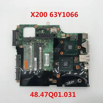 

Free shipping For X200 Laptop motherboard 63Y1066 48.47Q01.031 07226-3 P8600U working well