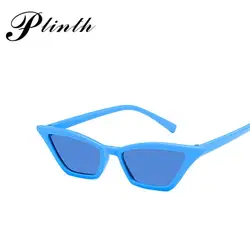 Plinth кошачий глаз детские солнцезащитные очки для мальчиков и девочек Винтажные Солнцезащитные Очки стильные очки с дизайном «кошачие