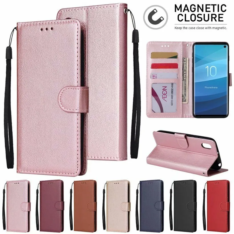 

Phone Leather Wallet Case For Samsung Galaxy J2 J3 J4 J5 J6 J7 J8 A3 A5 A7 A6 A8 A9 Plus 2017 2018 Photo Frame Card Slot Cover