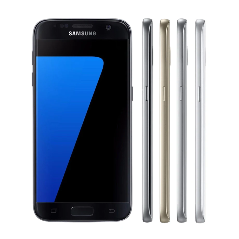 Samsung Galaxy S7 Duos G930FD,, разблокированный, 4G LTE, Android, мобильный телефон Exynos, четыре ядра, две sim-карты, 5,1 дюймов, 12 МП, ram, 4 Гб rom, 32 ГБ