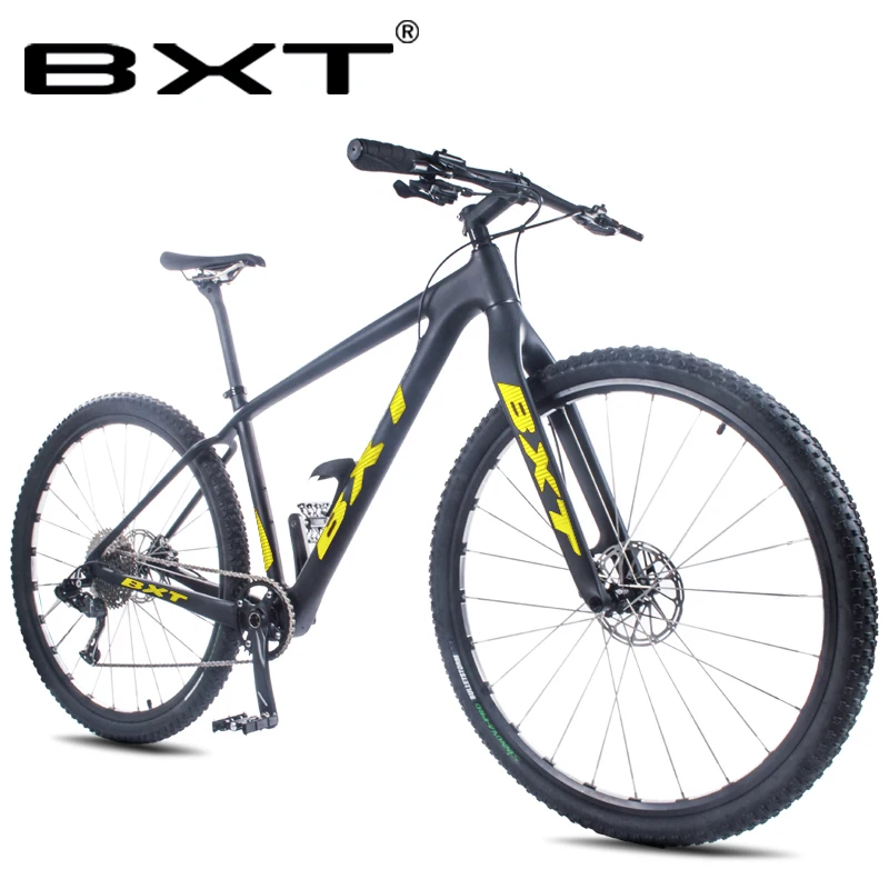 Full Carbon Mountain Complete Bike 29 inch Disc Light Carbon Bicycle Thru axle Hard Fork 29er MTB Bike Frame Adult MTB Bicycle