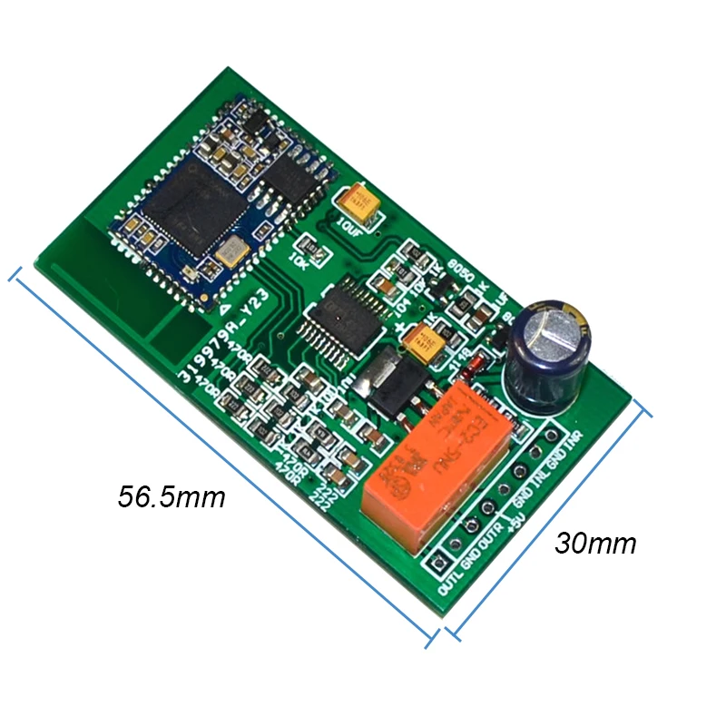 Lusya QCC3008 Bluetooth 5 0 Модуль приемника DAC APTX поддержка A2DP AVRCP HFP AAC I2S PCM5102 16M SPI FLASH