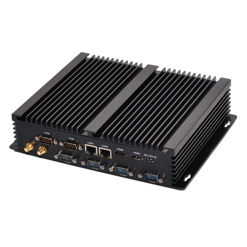 Промышленный мини ПК без вентилятора Eglobal i7 5550U i5 4200U i3 4010U 2 * Intel 82583V Gigabit NICS 6 RS232